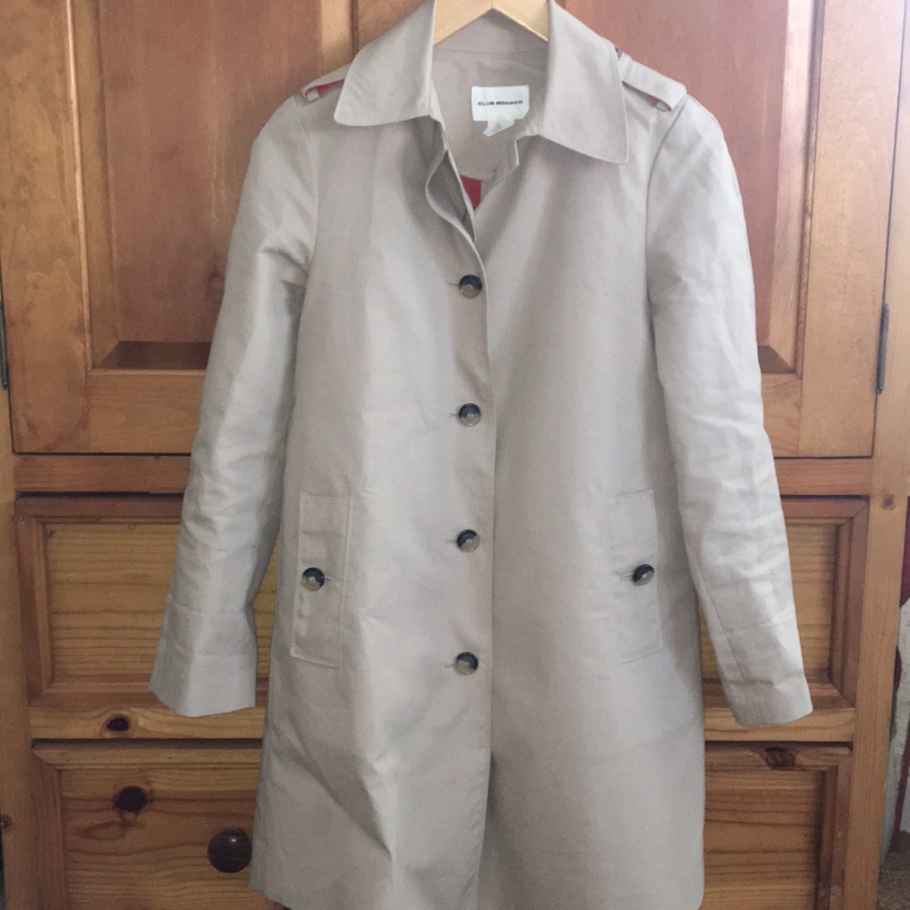 Club Monaco A-line trench